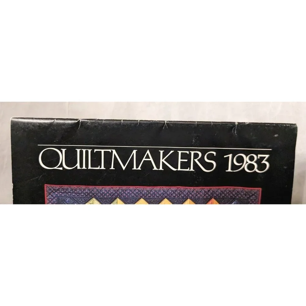 Quiltmakers 1983 Calendar Unmarked Signed Diana Leone Vtg Ephemera Scrapbook Sew